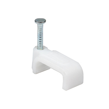 Скоба крепежная квадратная (плоская) (14мм.) (50шт.) EKF PROxima в Чите