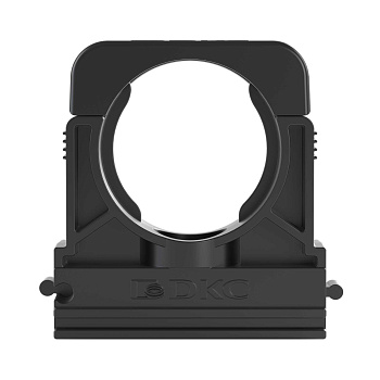 Держатель с крышкой DN 23 мм, полиамид, цвет черный DKC в Чите