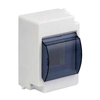 Бокс с прозрачной крышкой КМПн 1/4 для 4-х автоматических выключателей наружной установки с дверцей EKF Proxima в Чите