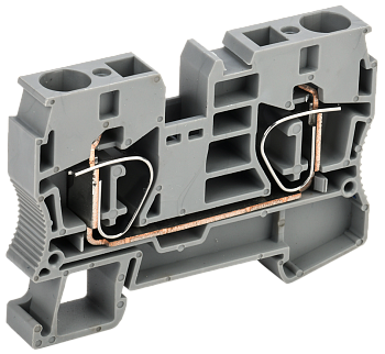 Клемма пружинная КПИ 2в-10 70А серый IEK в Чите