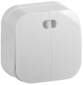 Выкл 2кл подсветкой НАКЛАДНОЙ 10А GLORY белый ВС20-2-1-ХБ IEK в Чите