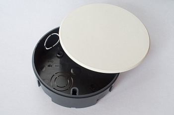 Коробка распределительная для скрытой установки У 191 d=96 h=15 мм в Чите