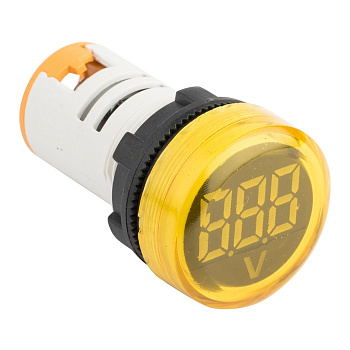 Индикатор значения напряжения желтый ED16-22VD EKF PROxima (AD16-22VD) в Чите