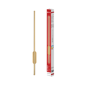 Светильник светодиодный ESTETIKA LUV-80B-40GL 15Вт 230В 4000K 1050Лм 800х50x25 золото IN HOME в Чите