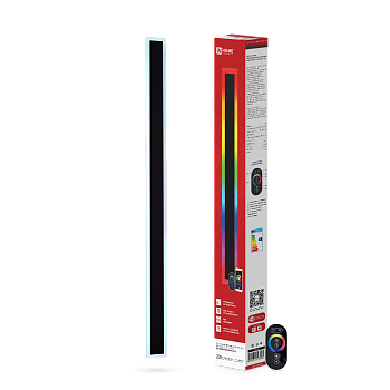 Светильник уличный светодиодный ДБУ MARS60-20RGB-SMART-ВL 20Вт 600x80 с пультом ДУ IP54 черный IN HOME в Чите