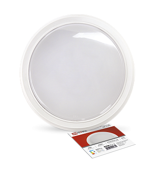 Светильник светодиодный СПБ-2-КРУГ 20Вт 230В 4000К 1400Лм 250мм белый IN HOME в Чите