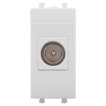 Розетка TV одиночная мод., Avanti "Белое облако", 1 модуль DKC в Чите