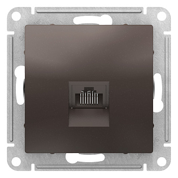 Розетка компьютерная AtlasDesign SE мокко в Чите