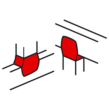 Т-образный отвод Legrand 100х50 для кабель-канала METRA белый в Чите