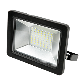 Прожектор светодиодный LED 50Вт IP65 6500К черный GAUSS в Чите