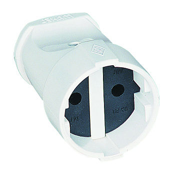 Штепсель MAKEL белый в Чите