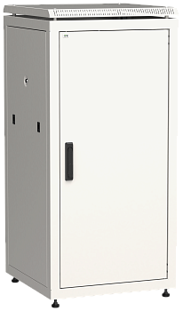 ITK Шкаф сетевой 19" LINEA N 24U 600х600 мм металлическая передняя дверь серый в Чите