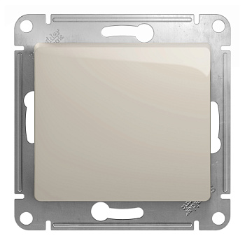 Переключатель одноклавишный Glossa SE молочный в Чите