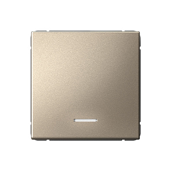 ARTGALLERY 1-клавишный ВЫКЛЮЧАТЕЛЬ с подсветкой, сх.1а, 10АХ, механизм, ШАМПАНЬ в Чите