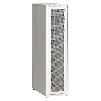 ITK Шкаф LINEA E 42U 600х1000мм двери 2шт перфорированная передняя дверь задняя металлическая серый в Чите