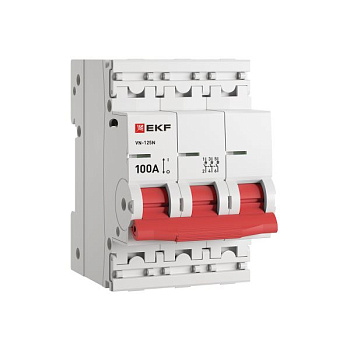 Выключатель нагрузки ВН-125N 3Р 100А PROXIMA EKF в Чите