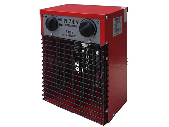 Тепловая электрическая пушка ТЭП-3000Н (компактная) Ресанта в Чите