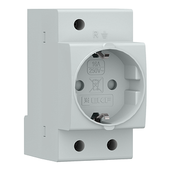 Розетка РДЕ-47 16А (под евро вилку с заземлением) EKF PROxima в Чите