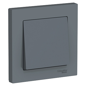 Выключатель одноклавишный AtlasDesign SE грифель в сборе в Чите