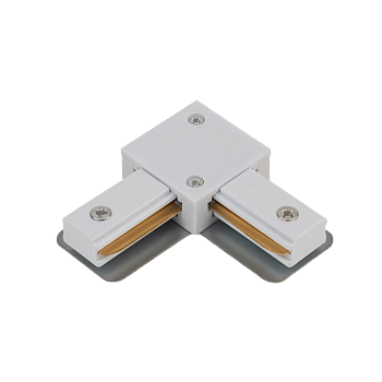 Коннектор L-тип LRB-WH для шинопровода RB белый IN HOME в Чите