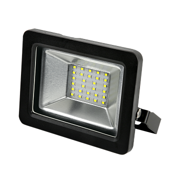 Прожектор светодиодный LED 30Вт IP65 6500К черный GAUSS в Чите