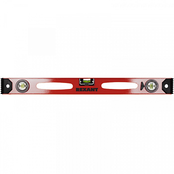 Уровень алюминиевый «Рельс», 600 мм, 3 глазка (1 поворотный) REXANT в Чите