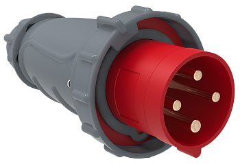 Вилка переносная MAGNUM IEK ССИ-034 63А-6ч/380-415В 3Р+РЕ IP67 в Чите