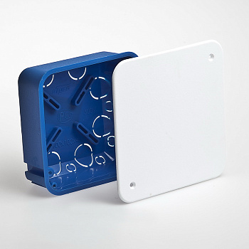 Коробка распределительная для скрытой установки 100х100 мм для сплошных стен в Чите