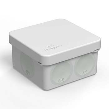 Коробка распределительная для прямого монтажа двухкомпонентная HF IP66 70х70х40 Промрукав в Чите