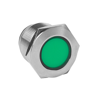 Лампа зеленая сигнальная S-Pro67 19 мм 24В EKF PROxima в Чите