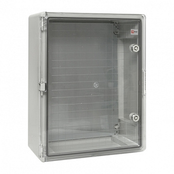 Щит пластиковый с монтажной платой прозрачная дверь 500х400х180 мм IP65 EKF PROxima в Чите