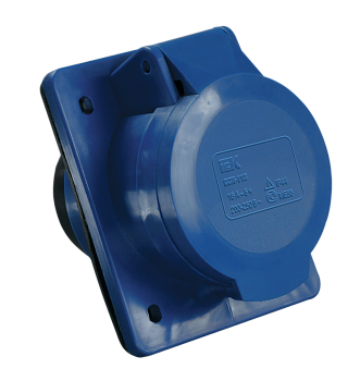 Розетка 423 скрытая 2Р+Е 32А 220В IP44 IEK в Чите