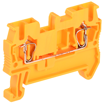 Клемма пружинная КПИ 2в-2,5 31А оранжевый IEK в Чите