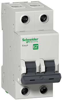 Автоматический выключатель Easy9 2P 10A 4,5кА характеристика C Schneider Electric в Чите