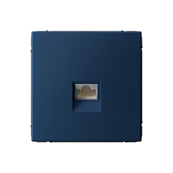ARTGALLERY РОЗЕТКА компьютерная RJ45, кат. 6A, механизм, АКВАМАРИН в Чите