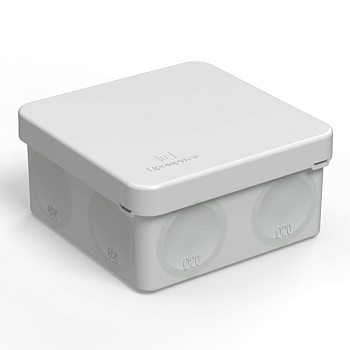 Коробка распределительная для прямого монтажа двухкомпонентная HF IP66 80х80х40 Промрукав в Чите