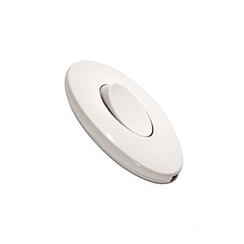 Выключатель для бра MAKEL белый в Чите