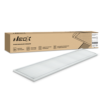 Панель светодиодная универсальная ДВО-01 7565-ПРИЗМА 75Вт 6500К IP40 1195x180х19мм NEOX в Чите