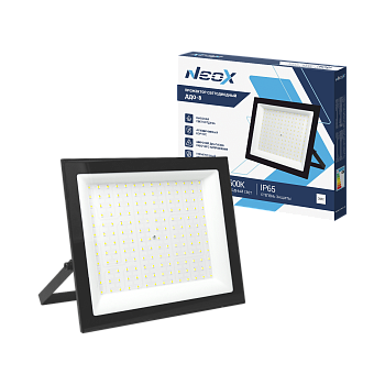 Прожектор светодиодный ДДО-8 150Вт 230В 6500К 15000Лм 100лм/Вт IP65 черный NEOX в Чите