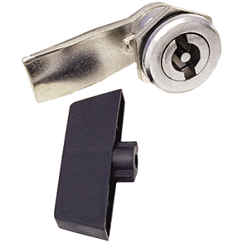 Замок-защелка для металлического бокса с пластмассовым ключом (22-17/46) в Чите