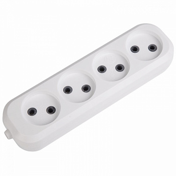 Колодка 4 гнезда без заземления REXANT в Чите