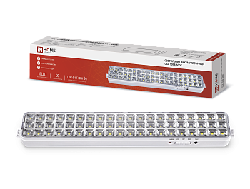 Светильник светодиодный аварийный СБА 1098-60DC 60 LED 2.0Ah lithium battery DC IN HOME в Чите