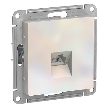 Розетка компьютерная AtlasDesign SE жемчуг в Чите