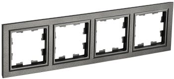 Рамка четырехместная BRITE IEK бронза в Чите