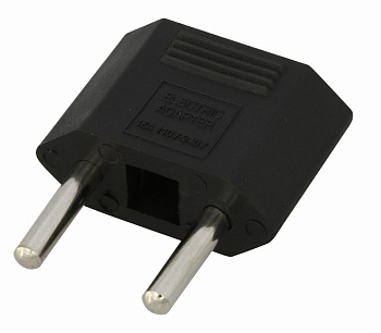 Сетевой переходник плоский «Тефаль» черный REXANT в Чите