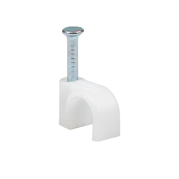 Скоба крепежная круглая  (6мм.) (50шт.) EKF PROxima в Чите