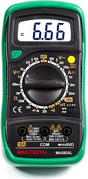 Портативный мультиметр MAS830L MASTECH в Чите