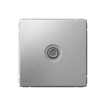 ARTGALLERY TV РОЗЕТКА проходная 4DB, механизм, АЛЮМИНИЙ в Чите