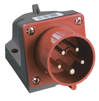 Вилка 515 стационарная 3Р+РЕ+N16А 380В IP44 IEK в Чите