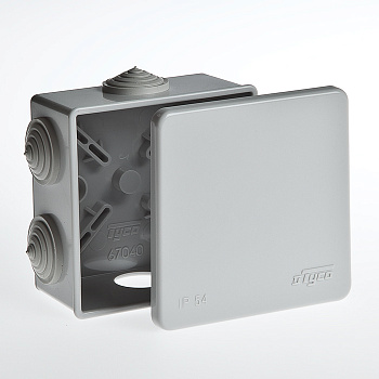 Коробка распределительная для открытой установки 85х85х40 мм в Чите